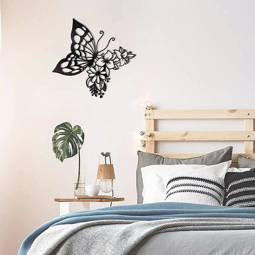 Butterfly Decoration Wall Art Boho Butterfly Wall Home Decor Hanging image 1