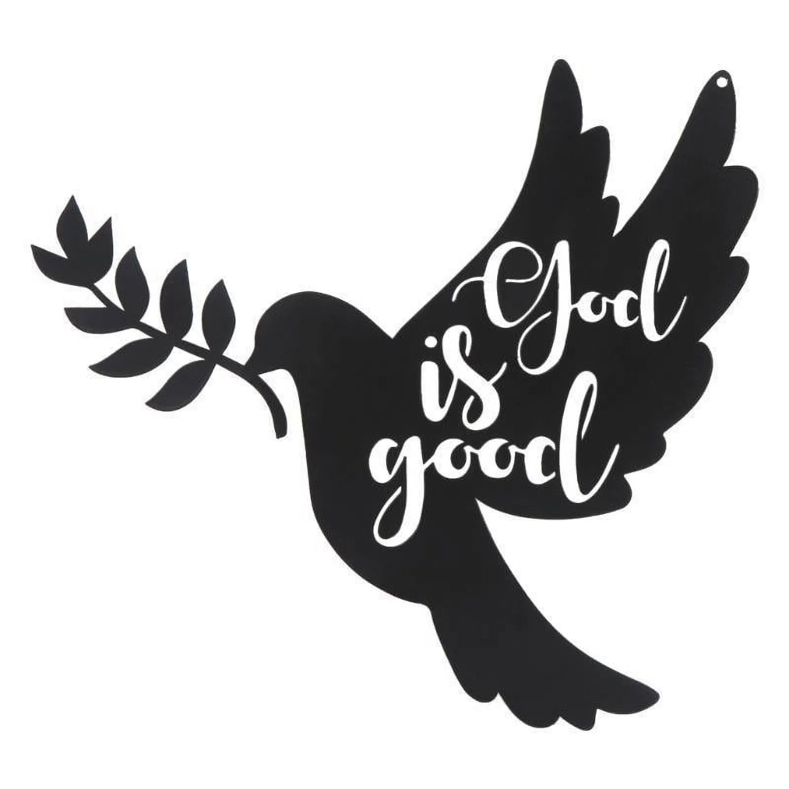 Black Birds Metal Wall Art Decorative for Living Room Bathroom image 0